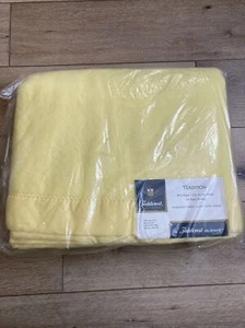 Vintage Fieldcrest Tradition Full-Twin Size 72x90 Decke Gelb 5339 NOS FEHLER - Bild 1 von 8