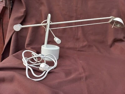 LAMPE DE BUREAU STARMAT / SEYLUMIERE A CONTRE-POIDS DESIGN 1980 - Photo 1/4