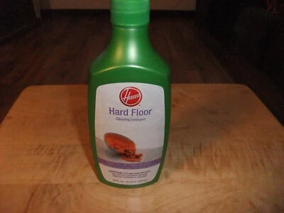 Detergente de limpieza de pisos duros Hoover botella verde 16 oz producto descontinuado nuevo de stock Foto 1 de 3