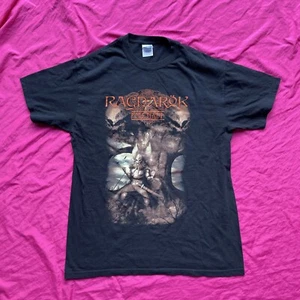 Ragnarok Festival T Shirt Med 2010 Gorgoroth Ensiferum Pagan Metal Bands Concert - Picture 1 of 5