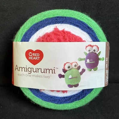 Kit de hilo Red Heart AMIGURUMI MONSTER Foto 1 de 4