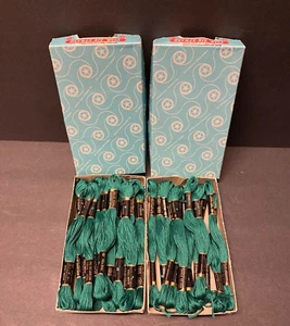 Vintage American Thread Co Star Six Strand 24 Skeins Embroidery-in Original Box! - Picture 1 of 3