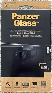 iphone 13 mini screen protector Panzer Glass with CamSlider - Photo 1 sur 2