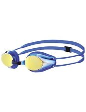 Arena Tracks Junior Mirror Gafas de Natación, Unisex Adulto, Azul (Blue Yellow)