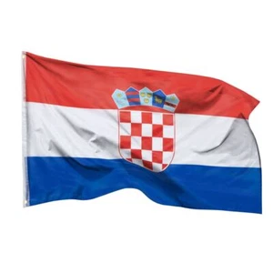Kroatien Fahne Flagge Hissflagge Kroatische Flaggen 90 150 Ösen Nationalflagge - Bild 1 von 6