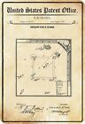 Schild Motiv "Baseball Spiel, Design for game, Mcgill" 20 x 30 cm Blechschild