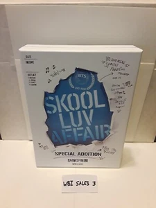 Official BTS Skool Luv Affair Special Edition 3 CD Set Inc Book and Group Card - Picture 1 of 6