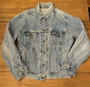 Vtg. Levi's 70508 7112 Trucker Denim Jacket 90s Red Tab Medium Jeans USA - Picture 1 of 10