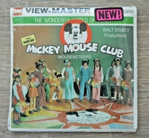 * SEALED * THE NEW MICKEY MOUSE CLUB MOUSEKETEERS VIEWMASTER REELS 1977 H9 L421 - Picture 1 of 4