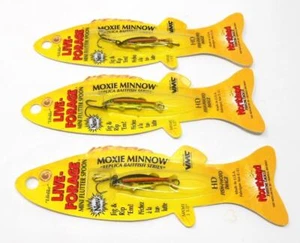 3 Northland Live Forage HD Image Flutter Spoon Jig 1.5" MXM124 Moxie Minnow Lure - Picture 1 of 4