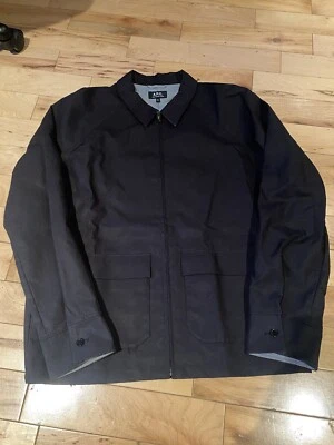 APC Harrington-Style Zip Up Gilles Shirt Jacket Navy  XL Coaches Bomber - Image 1 of 4