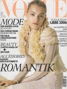 VOGUE Magazine Germany March 2006 ANNA JAGODZINSKA Luca Gadjus SOPHIE VLAMING - Picture 1 of 1