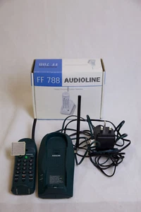 Audioline FF 788 Retro/Vintage Analogue Cordless Phone - SEE DESCRIPTION - Zdjęcie 1 z 3