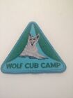 Patch brodé vintage Boy Scouts Of America Wolf Cub camp cousu sur BSA 3 POUCES scoutisme