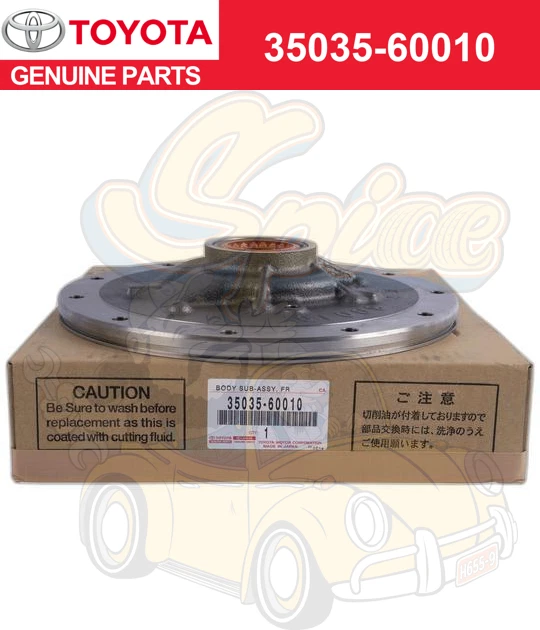 Toyota Genuine 1992-1996 Land Cruiser FRONT OIL PUMP 35035-60010 - Image 1 of 1