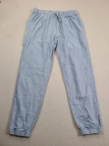Pantaloni da spiaggia Patagonia Island canapa donna piccoli blu elastico in vita jogger - Foto 1 di 10