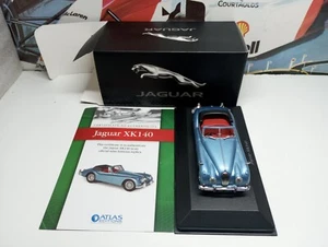ATLAS JAGUAR COLLECTION - JAGUAR XK140 - 1:43 SCALE MODEL CAR - Picture 1 of 4