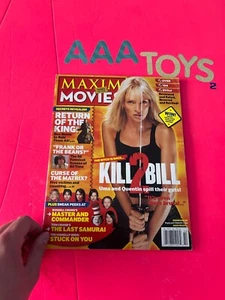 Maxim Goes to the Movies Kill Bill Vol. 2 Magazine Grade 8.5/10 - Imagen 1 de 2