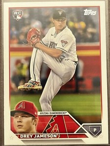 Drey Jameson Rookie Card RC 2023 Topps Series 2 #502 Arizona Diamondbacks ⚾️