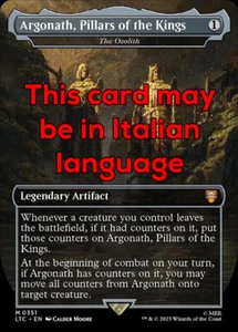 MTG THE OZOLITH 351 FOIL EXC - L'OZOLITO - LTC X IT - MAGIC - Picture 1 of 1