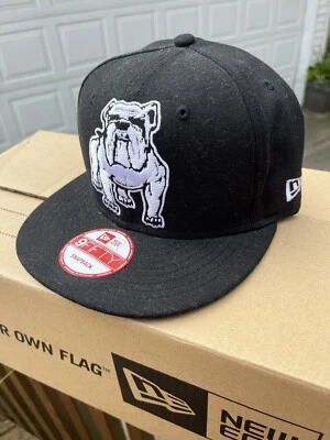 Original Vintage Victory Records New Era Snapback Hat Bulldog Straight Edge Emo - Image 1 of 4