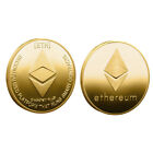 Eth Metal Ethereum Coin Commemorative Coin Crypto Novelty Medal Gold Plated Gift