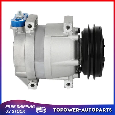A/C AC Compressor with Clutch For 1999-2001 2002 Daewoo Lanos 1.5L 1.6L - Image 1 of 4