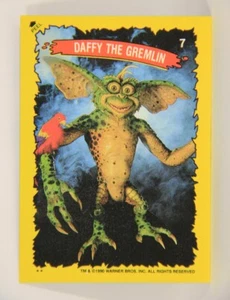 Gremlins 2 The New Batch 1990 Trading Card Sticker #7 Daffy The Gremlin L006876 - Picture 1 of 2