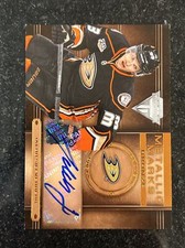 2013-14 Panini Titanium Metallic Marks Bronze Jakob Silfverberg #MM-15 Auto