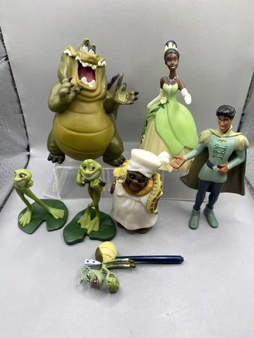 Disney Store Princess And The Frog Figurine Set PVC Figures Cover