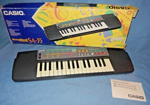 Casio Sa-35 Songbank Keyboard - Tested & Working - No Adaptor - Picture 1 of 6