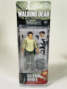 The Walking Dead Series GLENN RHEE W/Alt Head, Pipe, Gun, & Knife McFarlane - Picture 1 of 6