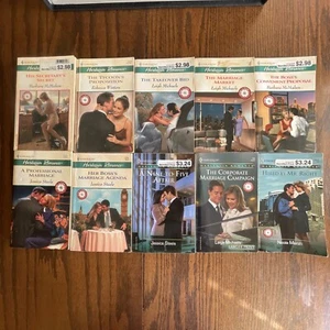 Lot of 10 Harlequin Romance Novels “Nine To Five”Books FREE SHIPPING #090 - Bild 1 von 6