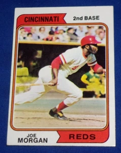 Rare 1974 Topps #85 JOE MORGAN Cincinnati Reds Baseball Card Good/Very Good - Picture 1 of 2