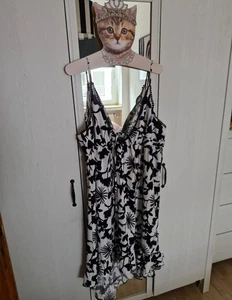 💕Shein Blumen Midikleid 4xl Gr.54 wie neu💕 - Bild 1 von 3