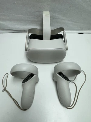Oculus Quest 2 Virtual Reality Headset 128GB White Includes Controllers - Tested - Image 1 of 4