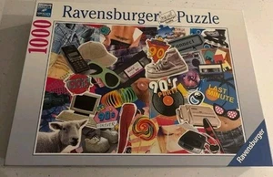 Ravensburger - 90s Retro Puzzle - 1000 Piece Jigsaw Puzzle - Complete - Picture 1 of 3