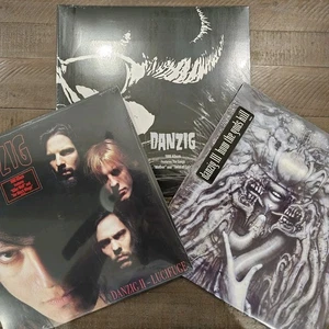 DANZIG I, II Lucifuge & III How the Gods Kill OFFICIAL 2025 Vinyl LPs NEW/SEALED - Picture 1 of 7