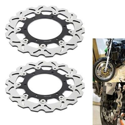 Front Brake Rotors for Yamaha YZF R1 1000 1998-2003 YZF R6 600 1999-2002 2001 00 Foto 1 de 4