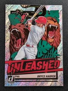 2021 Panini Donruss Bryce Harper UNL22 Rapture Foil Philadelphia Phillies  - Bild 1 von 2