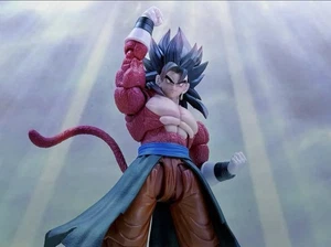 Sh Figuarts Dragon Ball Z Mythos Anime / Kong MA06 SSJ4 Limitbreaker Xeno Vegito - Picture 1 of 8