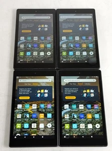 Viel 4 Amazon L5S83A Fire HD 8 (8th Gen) 16 GB Feuer OS Schwarz Wifi Nur Tablets - Bild 1 von 6