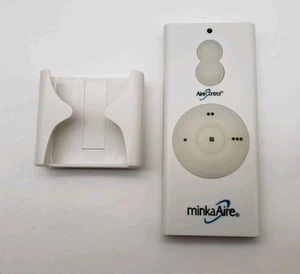 MinkaAire Ceiling Fan Remote Control DL-4111G-01 w/ Wall Cradle - 8 DIP Switch - Picture 1 of 5