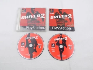 Como Nuevo Disco Playstation 1 Ps1 Driver 2 II Back On The Streets - Inc Manual Negro... - Imagen 1 de 1