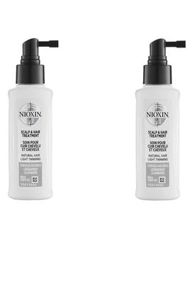 Tratamiento para cuero cabelludo Nioxin 1 cabello natural de aspecto normal a delgado de viaje 3,4 oz, Foto 1 de 2
