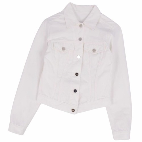 Gucci Tom Ford Epoca Denim Giacca Camionista Tinta Unita Cotone Usato0