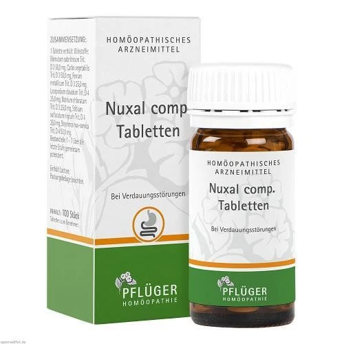 HOMÖOPATHISCHES LABORATORIUM ALEXANDER PFLÜGER GMBH & CO. KG 3x NUXAL comp.Tabletten 100 ST PZN 2888254