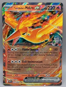 Team Rocket's Moltres ex 031/182 Sv10: Destined Rivals Holo - Picture 1 of 1