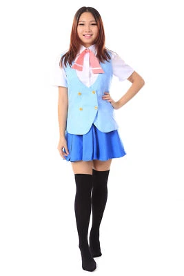 Place to Place Cosplay Costume Acchi Kocchi Miniwa Tsumiki Summer School Uniform - Image 1 of 4
