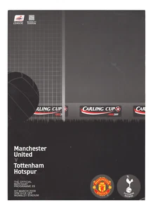 Manchester United v Tottenham Hotspur 2008-2009 League Cup Final 1/3/2009 - Picture 1 of 1